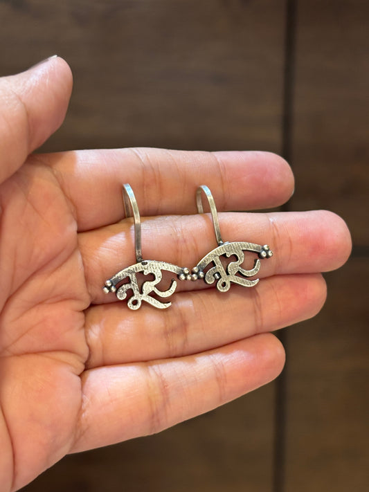 Noor Oxidized Earrings