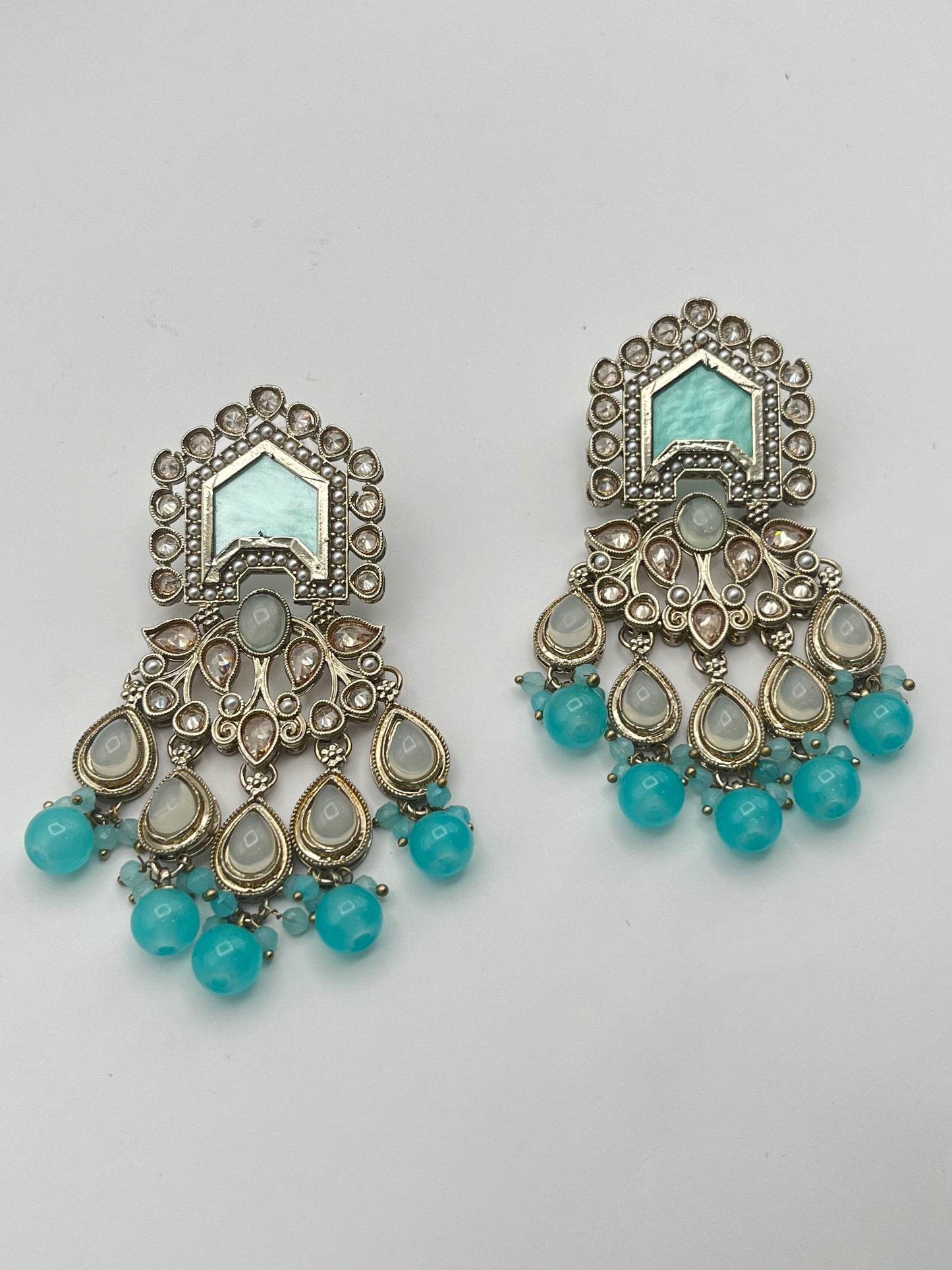 Zoya Pastel Blue Earrings