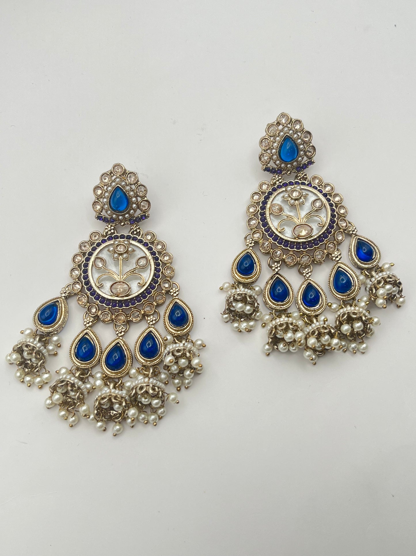 Gulika Blue MOP earrings