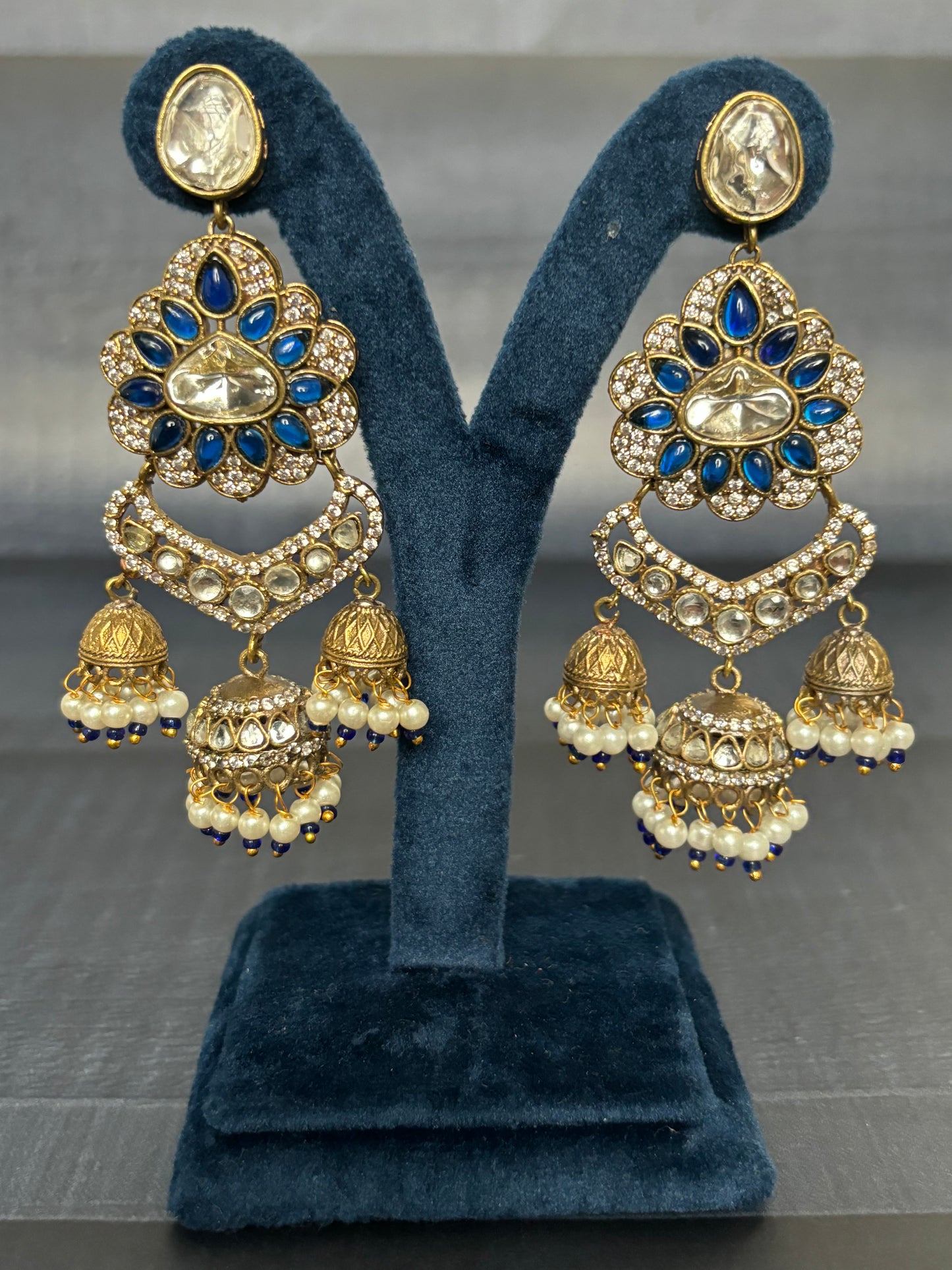 Victorian Chandbali Earrings