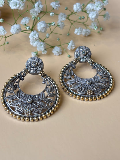 Anaya Small dual tone chandbali