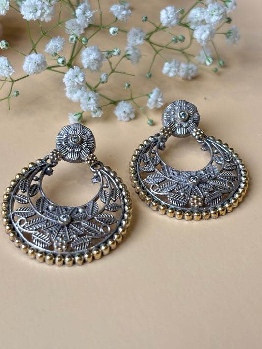 Anaya Small dual tone chandbali