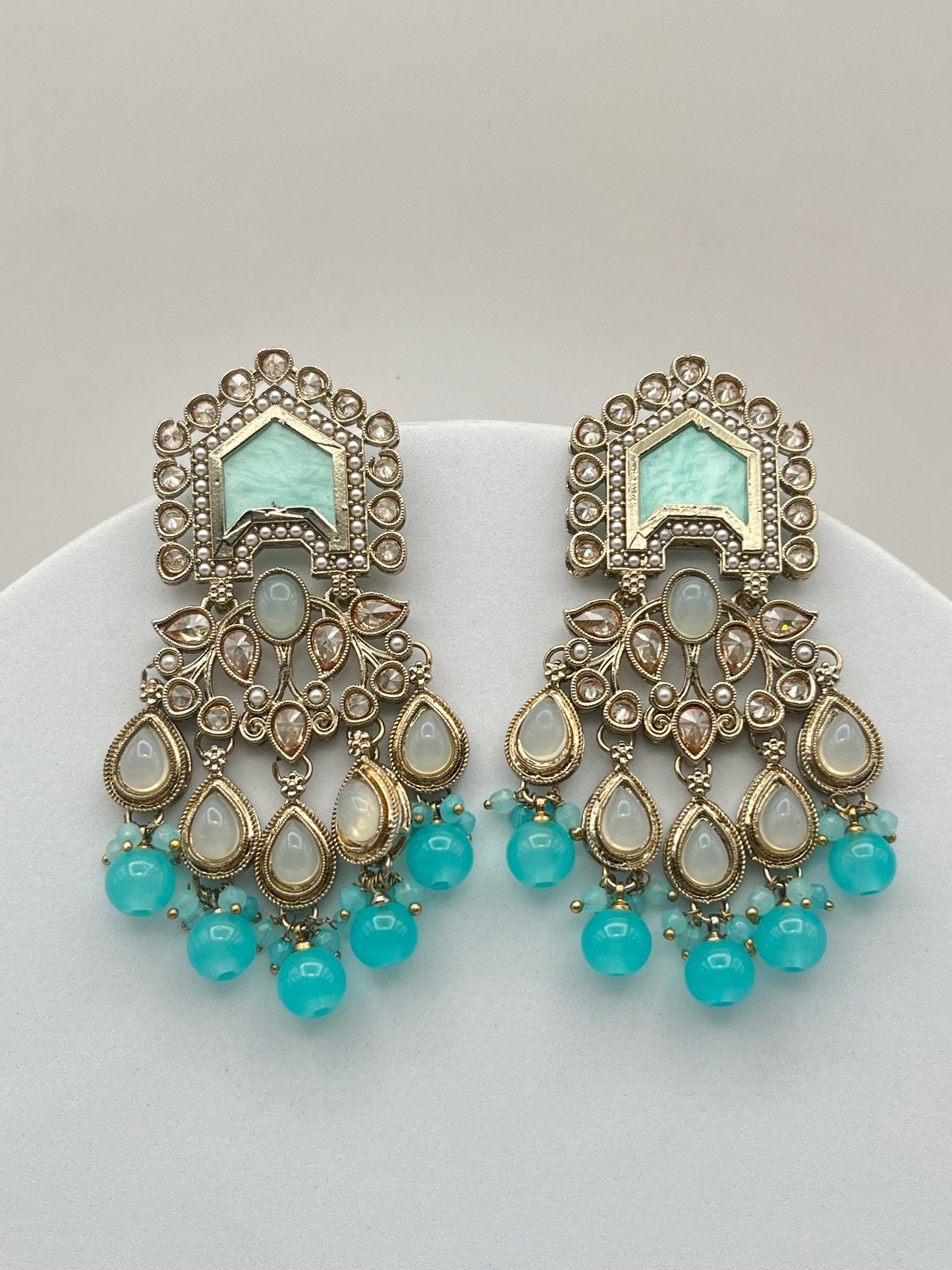 Zoya Pastel Blue Earrings