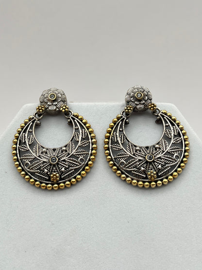 Anaya Small dual tone chandbali