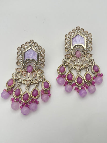Zoya Lilac Earrings