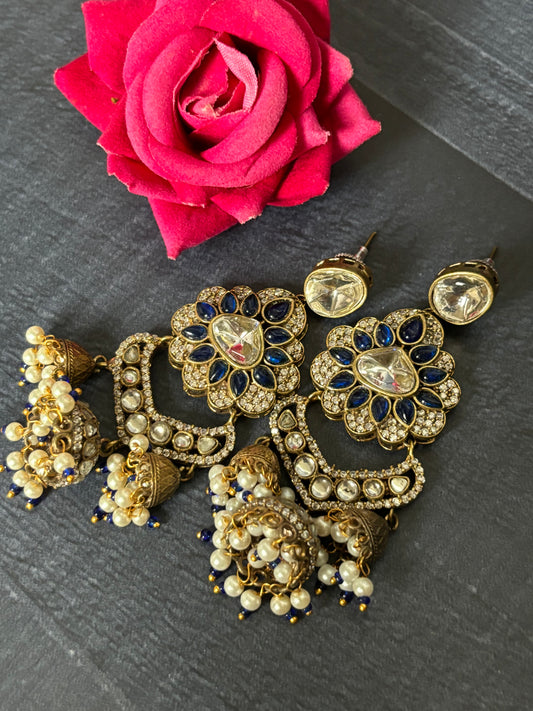 Victorian Chandbali Earrings