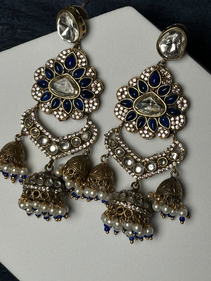 Victorian Chandbali Earrings