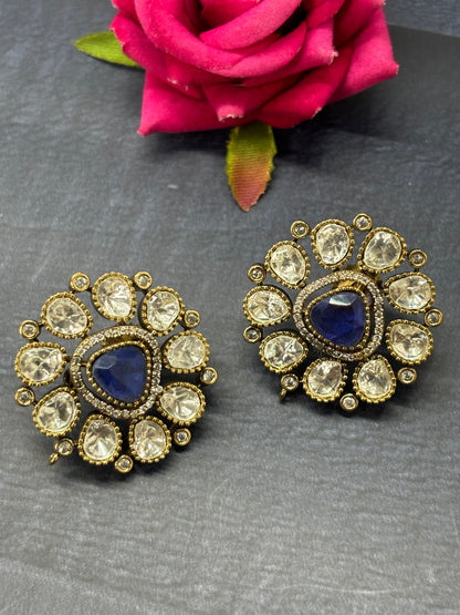 Victorian Polki Earrings