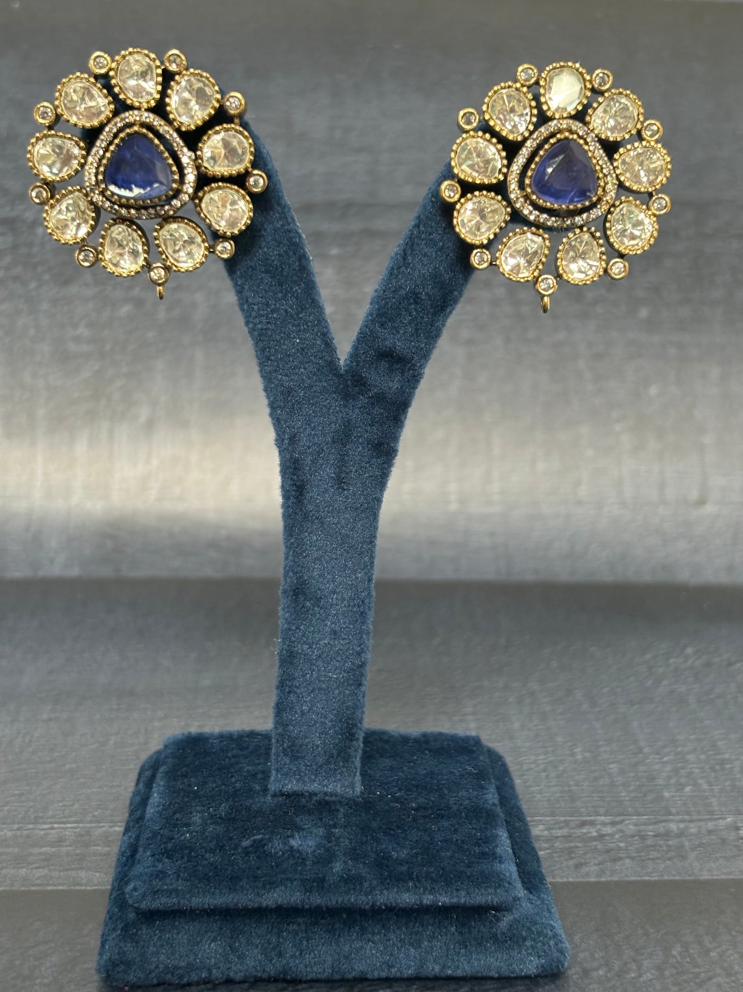 Victorian Polki Earrings