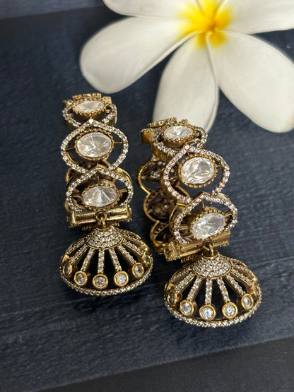 Victorian Hoop Earrings
