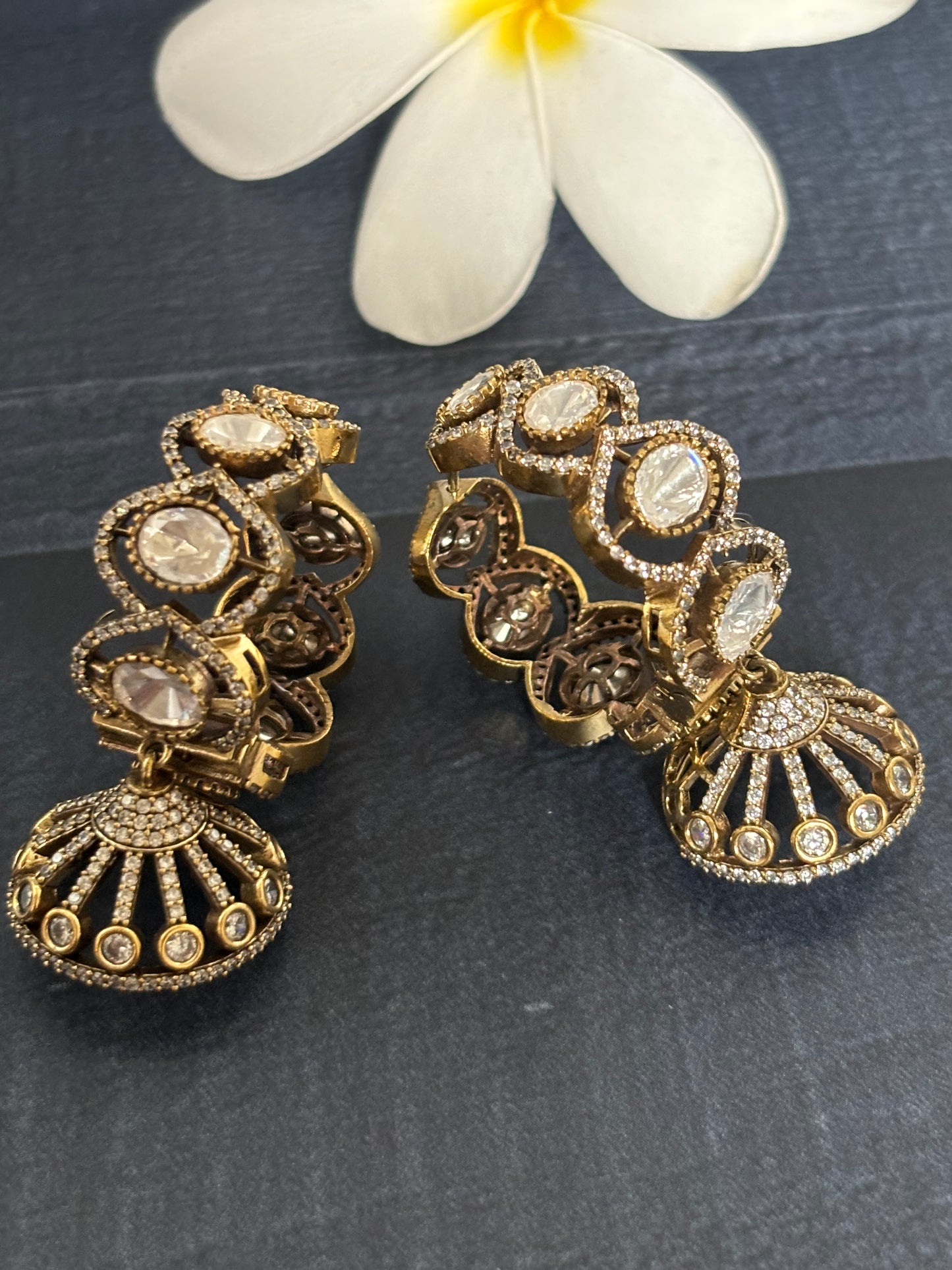 Victorian Hoop Earrings