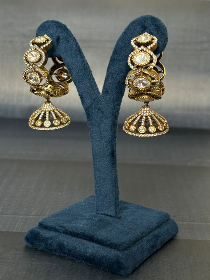 Victorian Hoop Earrings