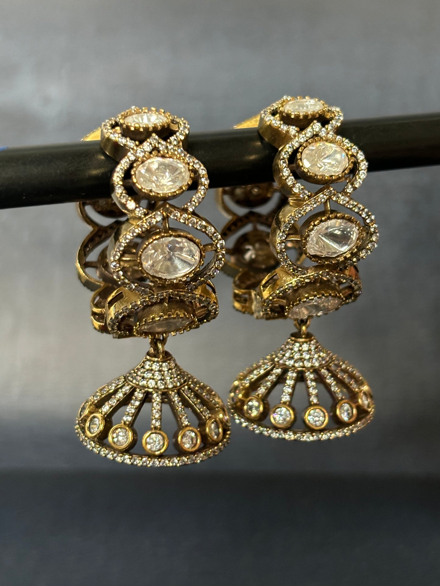 Victorian Hoop Earrings