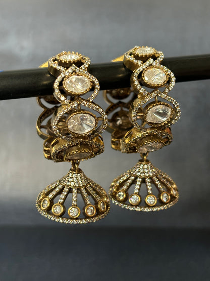Victorian Hoop Earrings