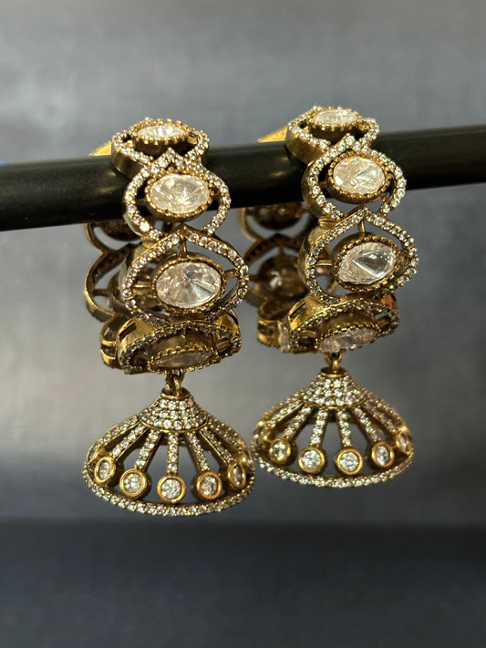 Victorian Hoop Earrings